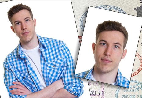 Prepare passport photos at home