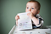 Foto tamaño infantil