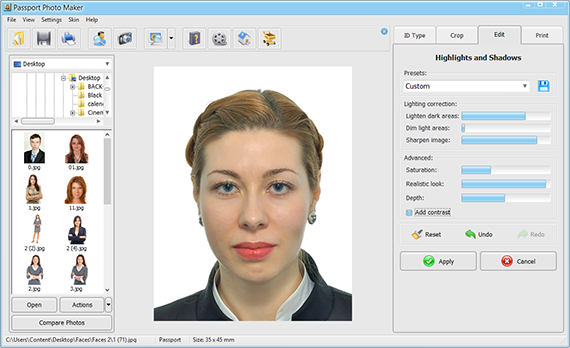 How to Make an ID Photo of Professional Quality with Passport Photo Maker