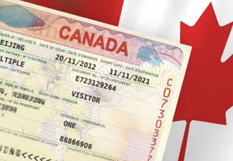 Canada visa photo