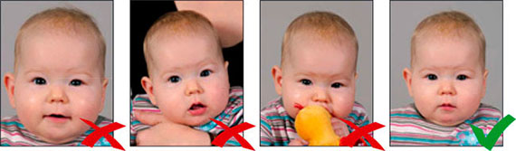 Comment faire une photo d'identité bébé
