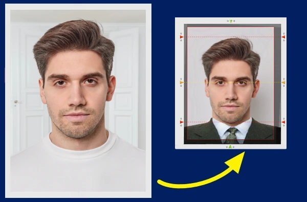 Comment transformer une photo en une photo d'identité