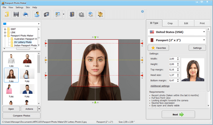 How to use Passport Photo Maker