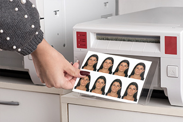Cómo imprimir fotos de carnet