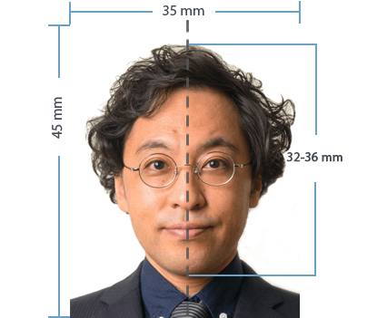 Japan passport/visa photo requirements