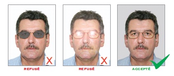 Photo d'identité pour passeport example 7