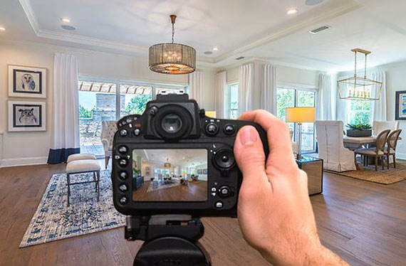 Real estate business is connected with photography