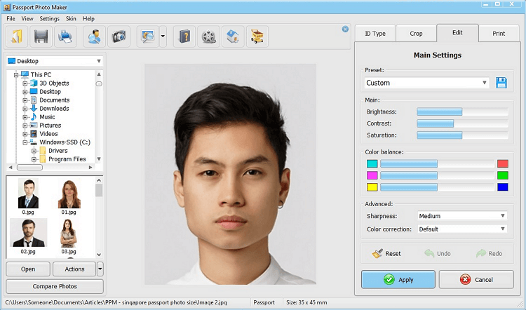 Requirements for Singapore Passport Photo and Size in 2022