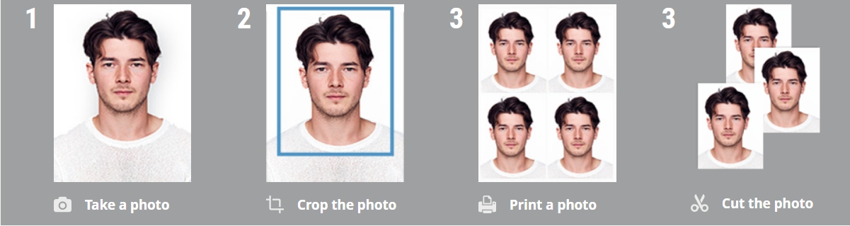 Easy way of making a visa photo