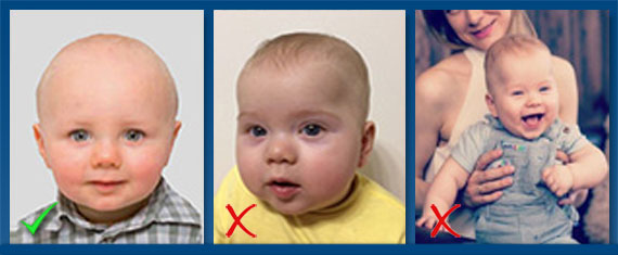 Crea una fototessera per neonato senza stress da casa