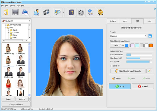 Passport Photo Maker - Screenshots